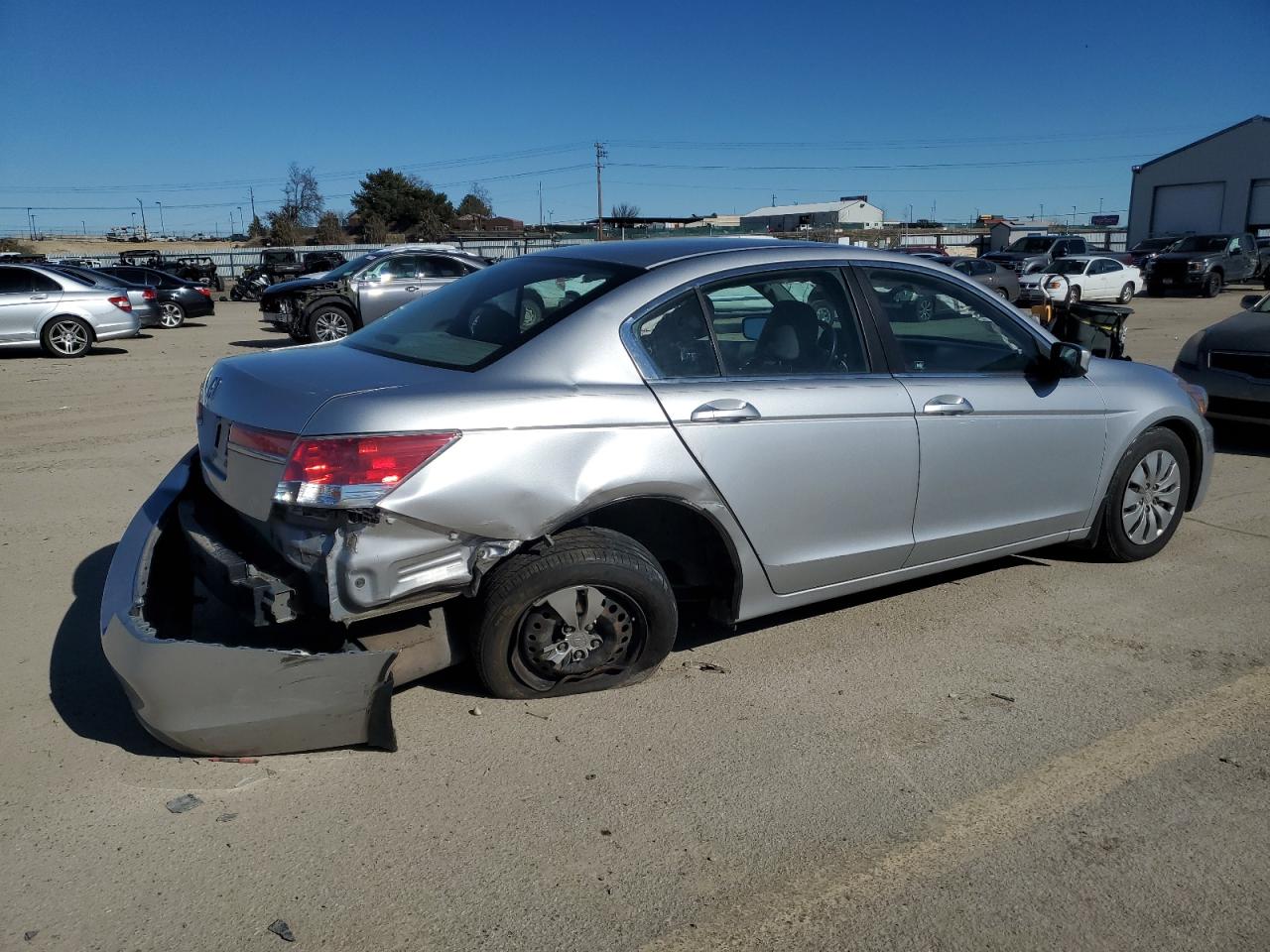2012 Honda Accord VIN 1HGCP2F37CA230477 Copart auction photo, rear end / undercarriage damage thumbnail 3