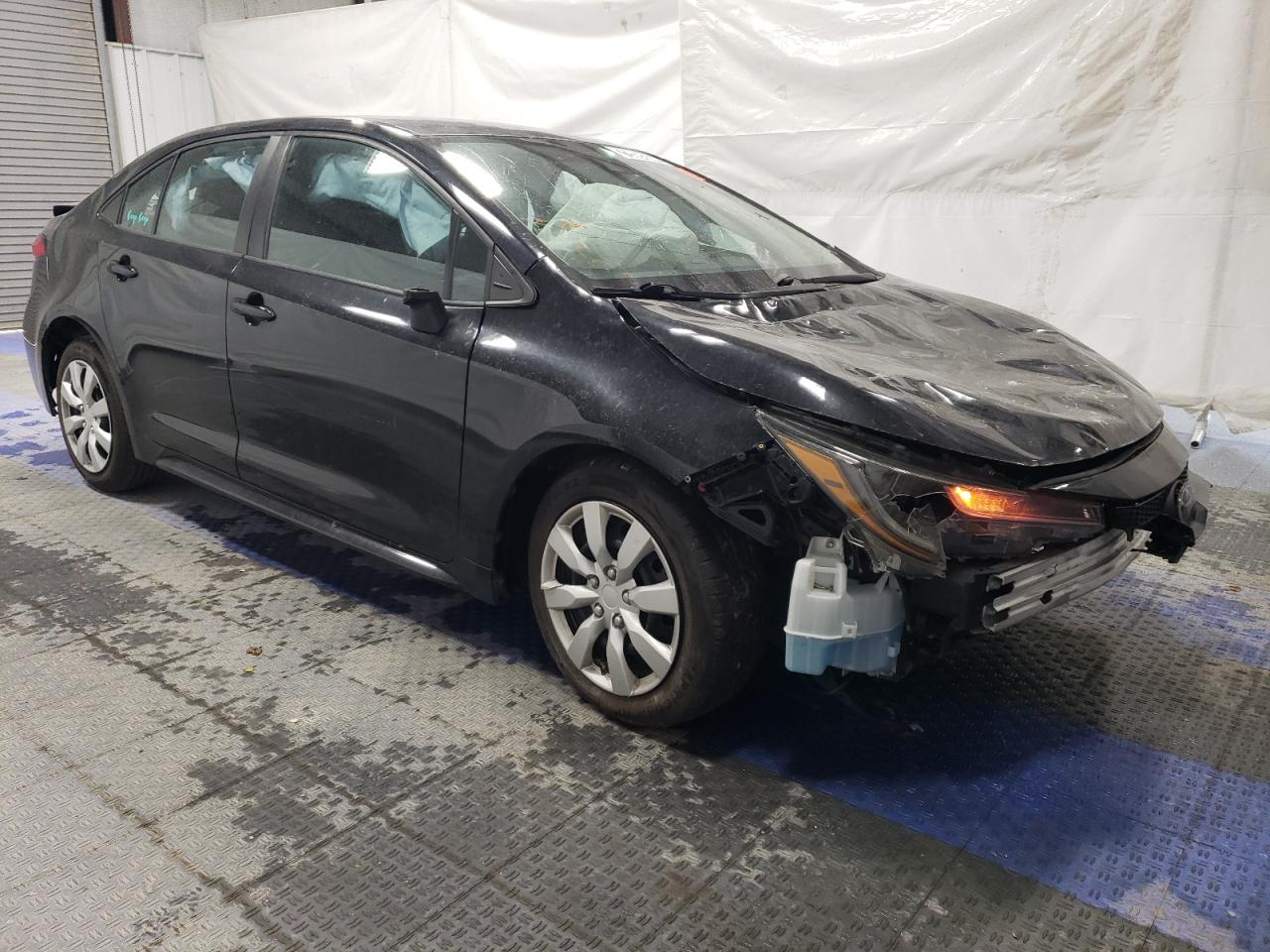 2020 Toyota Corolla VIN 5YFEPRAE4LP129627 Copart auction photo, rollover / all over damage thumbnail 4