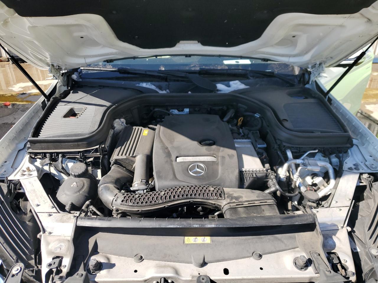 2019 Mercedes-Benz GLC VIN WDC0G4JB4KV187990 Copart auction photo, side / front end damage thumbnail 12