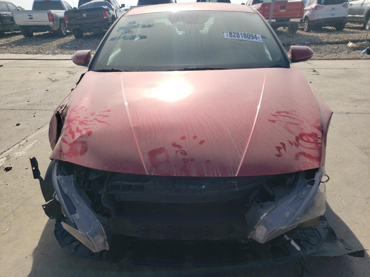 2021 Hyundai Elantra VIN 5NPLL4AG3MH034448 Copart auction photo, front end damage thumbnail 5