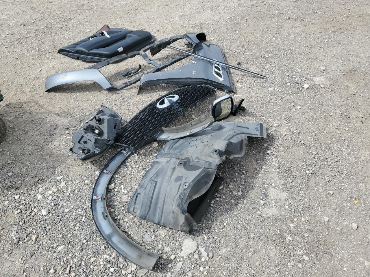 2016 Infiniti QX80 VIN JN8AZ2ND7G9801097 Copart auction photo, front end damage thumbnail 13