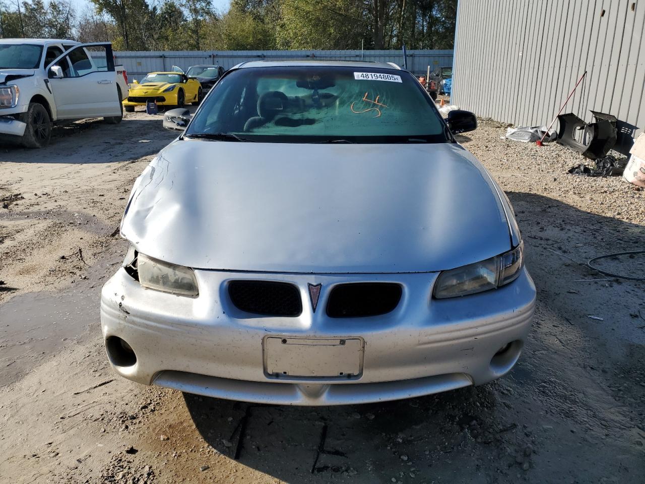 2002 Pontiac Grand Prix VIN 1G2WP52KX2F211230 Copart auction photo, front end damage thumbnail 5