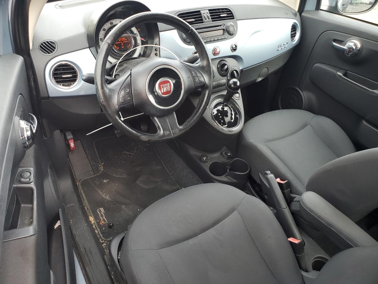 2015 Fiat 500 VIN 3C3CFFARXFT594432 Copart auction photo, minor dent/scratches damage thumbnail 8