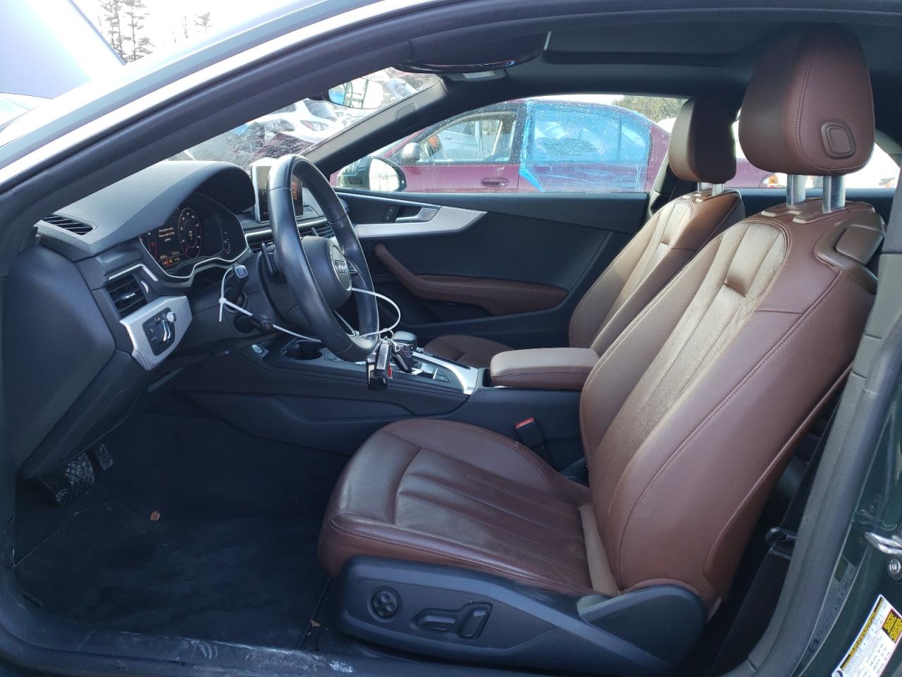 2018 Audi A5 VIN WAURNAF54JA015305 Copart auction photo, rear end / minor dent/scratches damage thumbnail 7