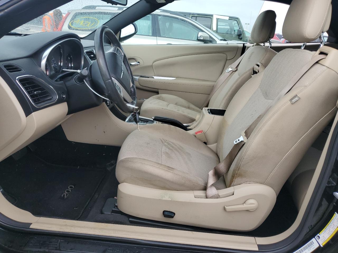 2012 Chrysler 200 VIN 1C3BCBEGXDN508863 Copart auction photo, water/flood damage thumbnail 7