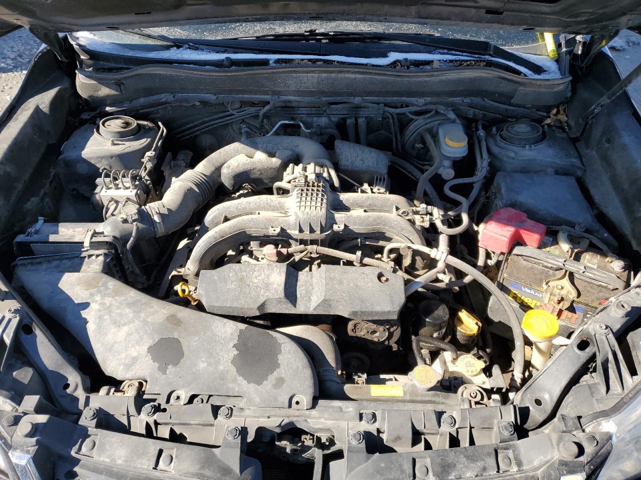 2015 Subaru Forester VIN JF2SJABC8FH574229 Copart auction photo, front end / side damage thumbnail 11