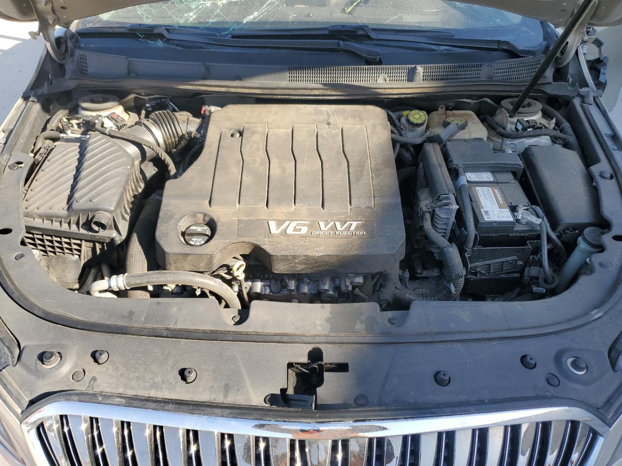 2014 Buick LaCrosse VIN 1G4GF5G31EF274480 Copart auction photo, all over damage thumbnail 11