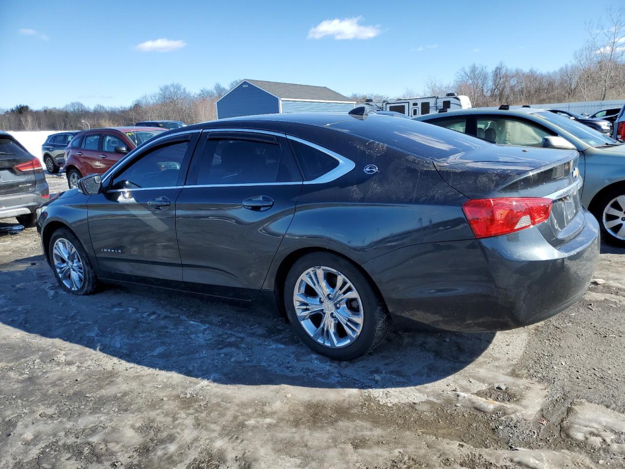 2014 Chevrolet Impala VIN 2G1125S37E9214301 Copart auction photo, front end / minor dent/scratches damage thumbnail 2
