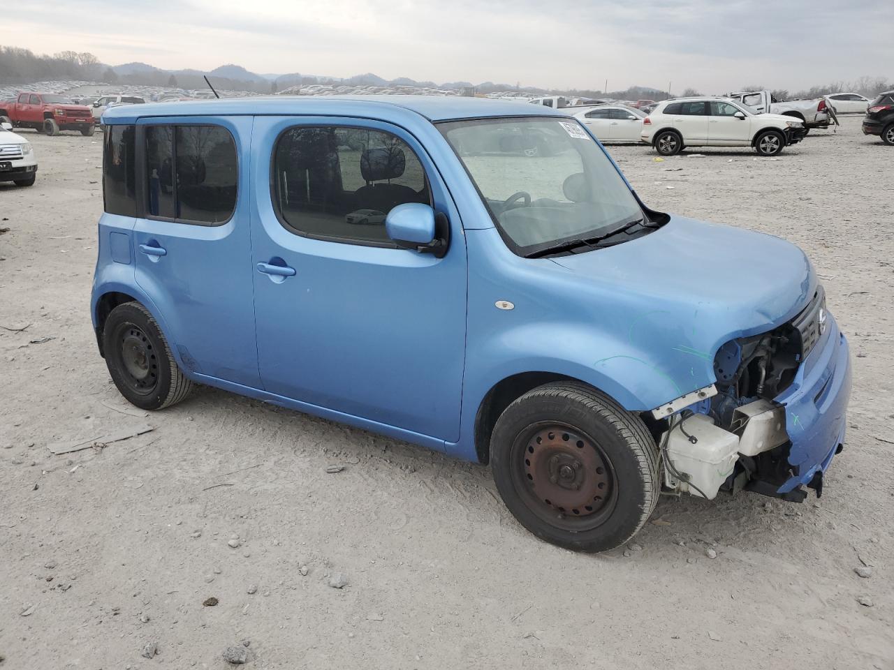 2013 Nissan Cube VIN JN8AZ2KR5DT305410 Copart auction photo, front end damage thumbnail 4