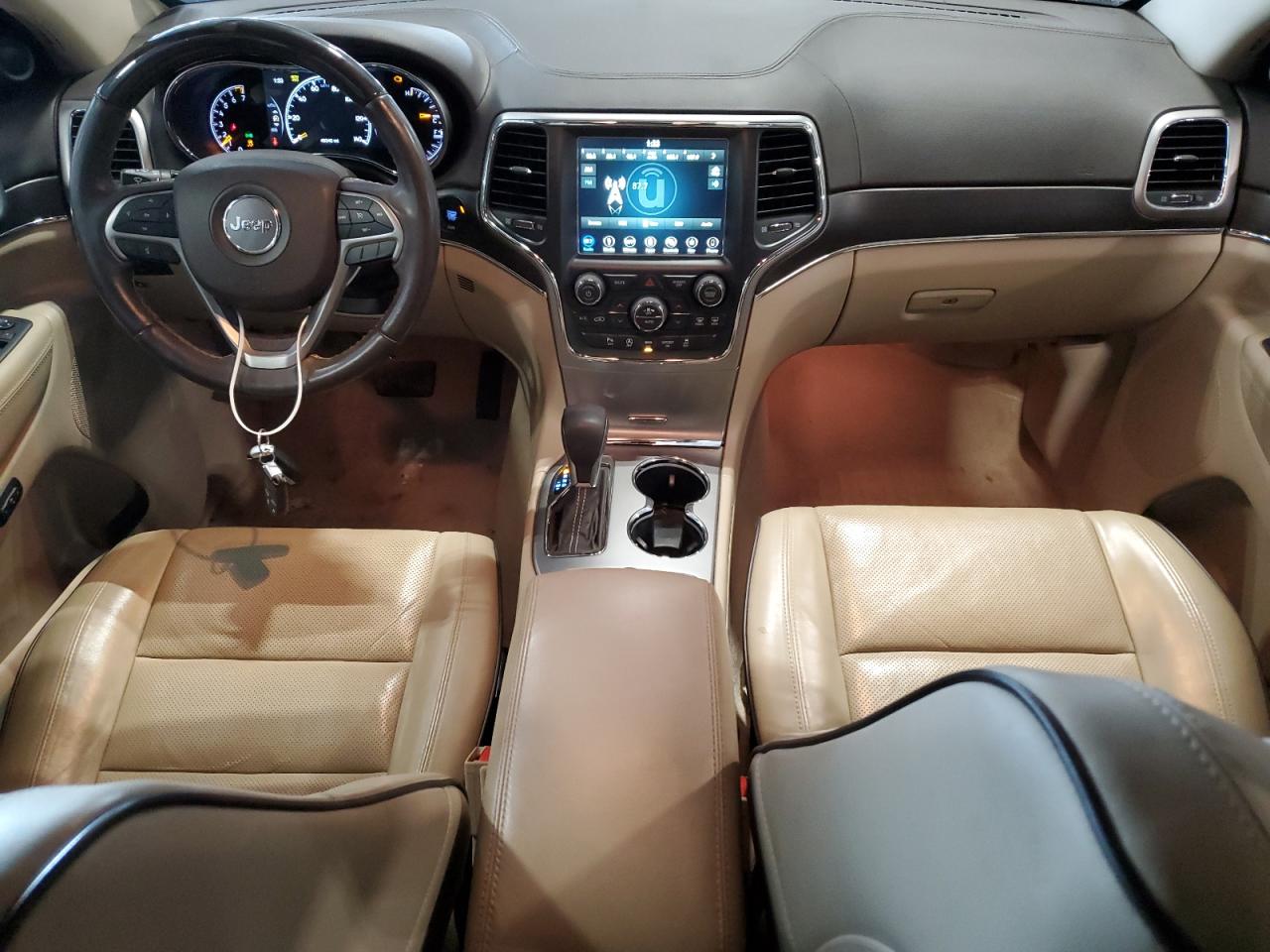 2018 Jeep Grand Cherokee VIN 1C4RJFCG7JC425652 Copart auction photo, side / rear end damage thumbnail 8
