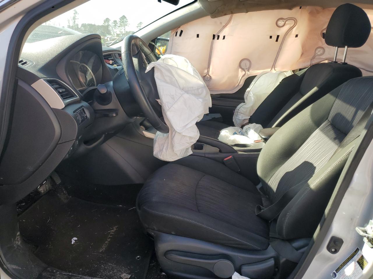 2019 Nissan Sentra VIN 3N1AB7AP6KY360792 Copart auction photo, front end / rear end damage thumbnail 7