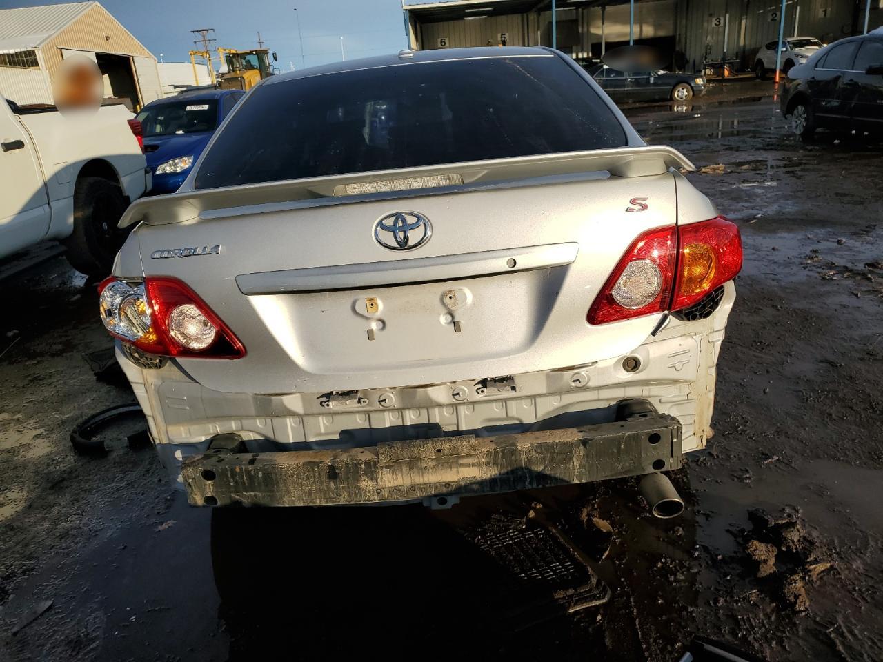 2010 Toyota Corolla VIN 2T1BU4EE1AC421189 Copart auction photo, all over damage thumbnail 6