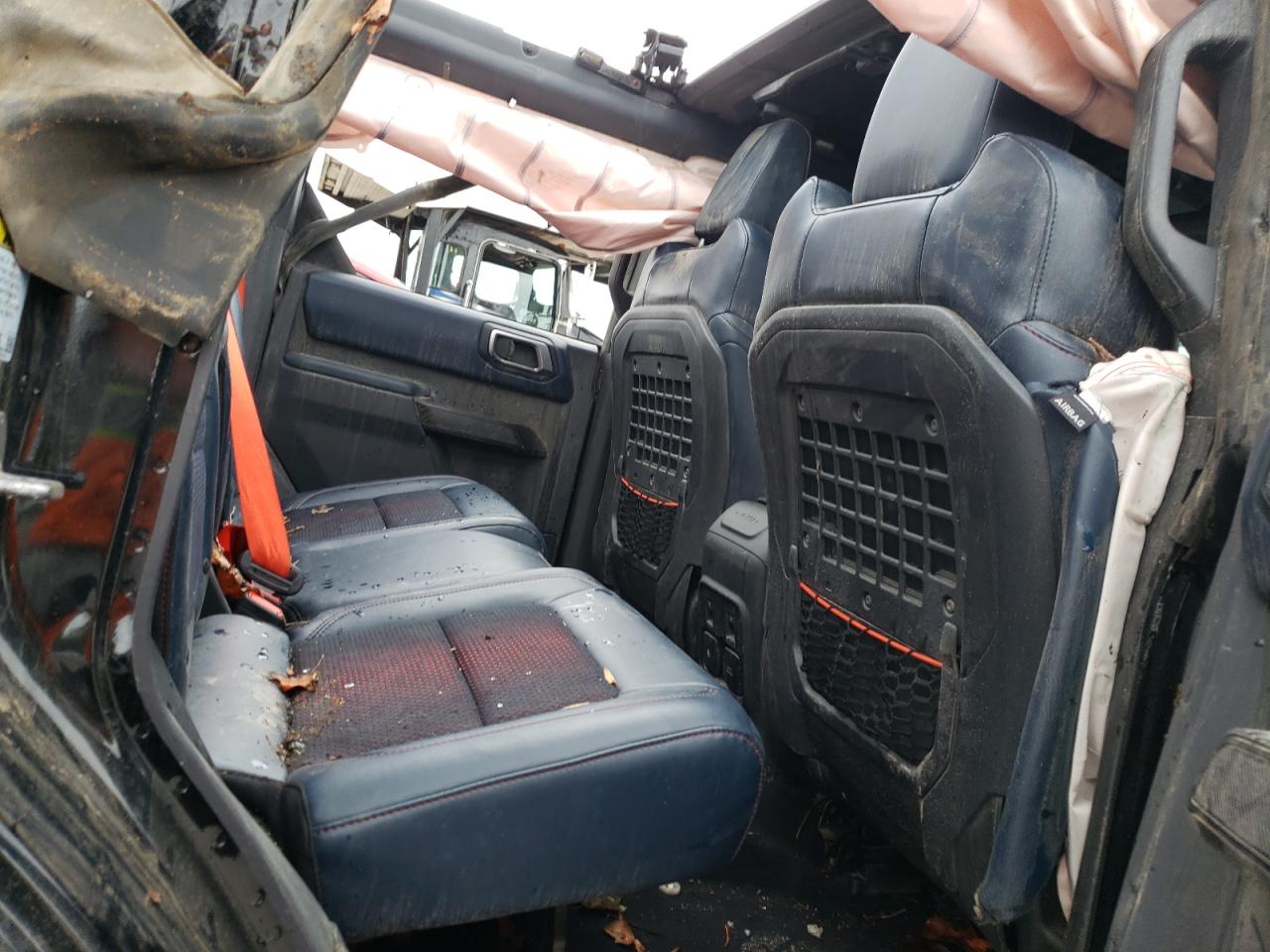 2023 Ford Bronco VIN 1FMEE5JR0PLA89493 Copart auction photo, all over damage thumbnail 11