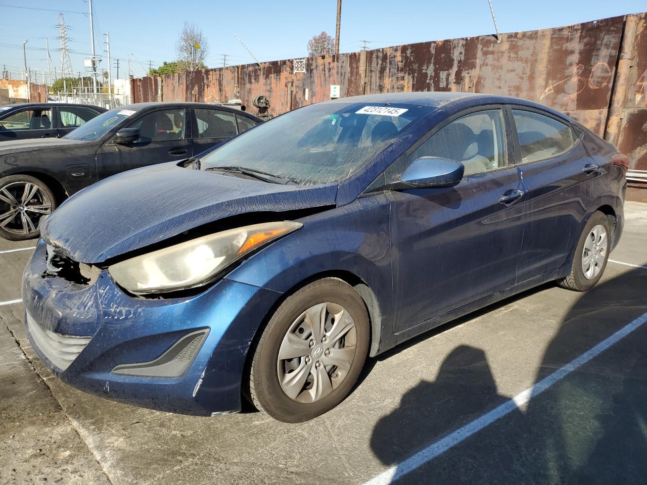 2016 Hyundai Elantra VIN 5NPDH4AE1GH747339