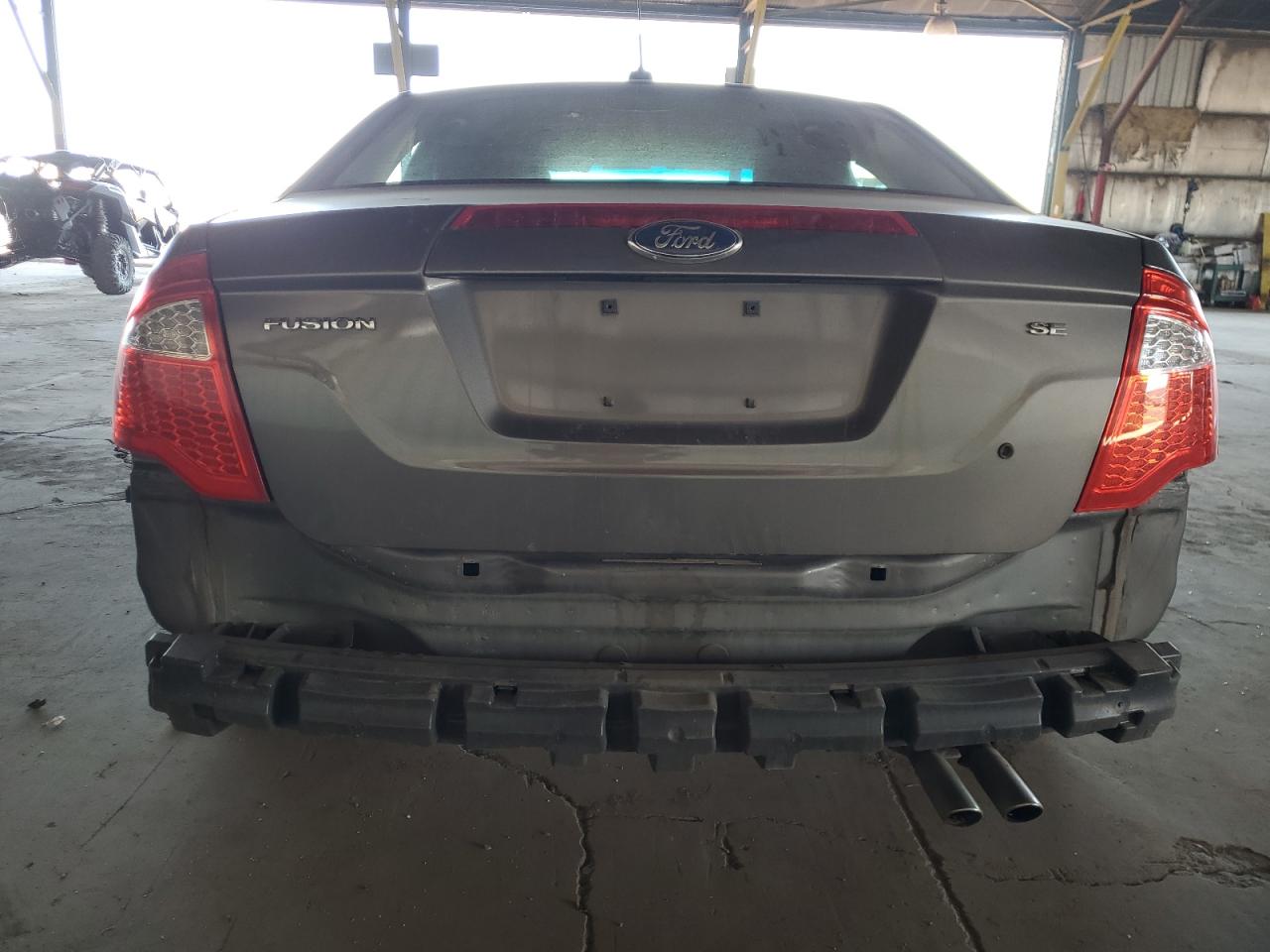 2012 Ford Fusion VIN 3FAHP0HA3CR145149 Copart auction photo, front end / side damage thumbnail 6