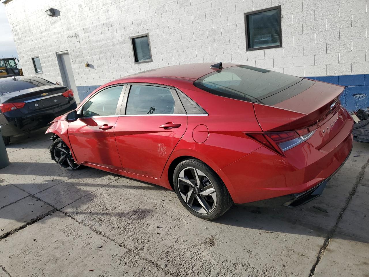 2021 Hyundai Elantra VIN 5NPLN4AG4MH012470 Copart auction photo, front end damage thumbnail 2