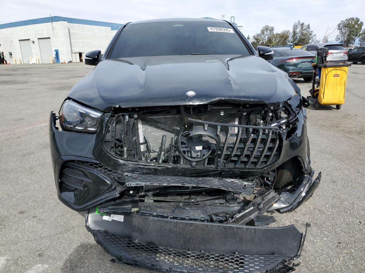 2024 Mercedes-Benz GLE VIN 4JGFD6BB5RB222479 Copart auction photo, side / front end damage thumbnail 5