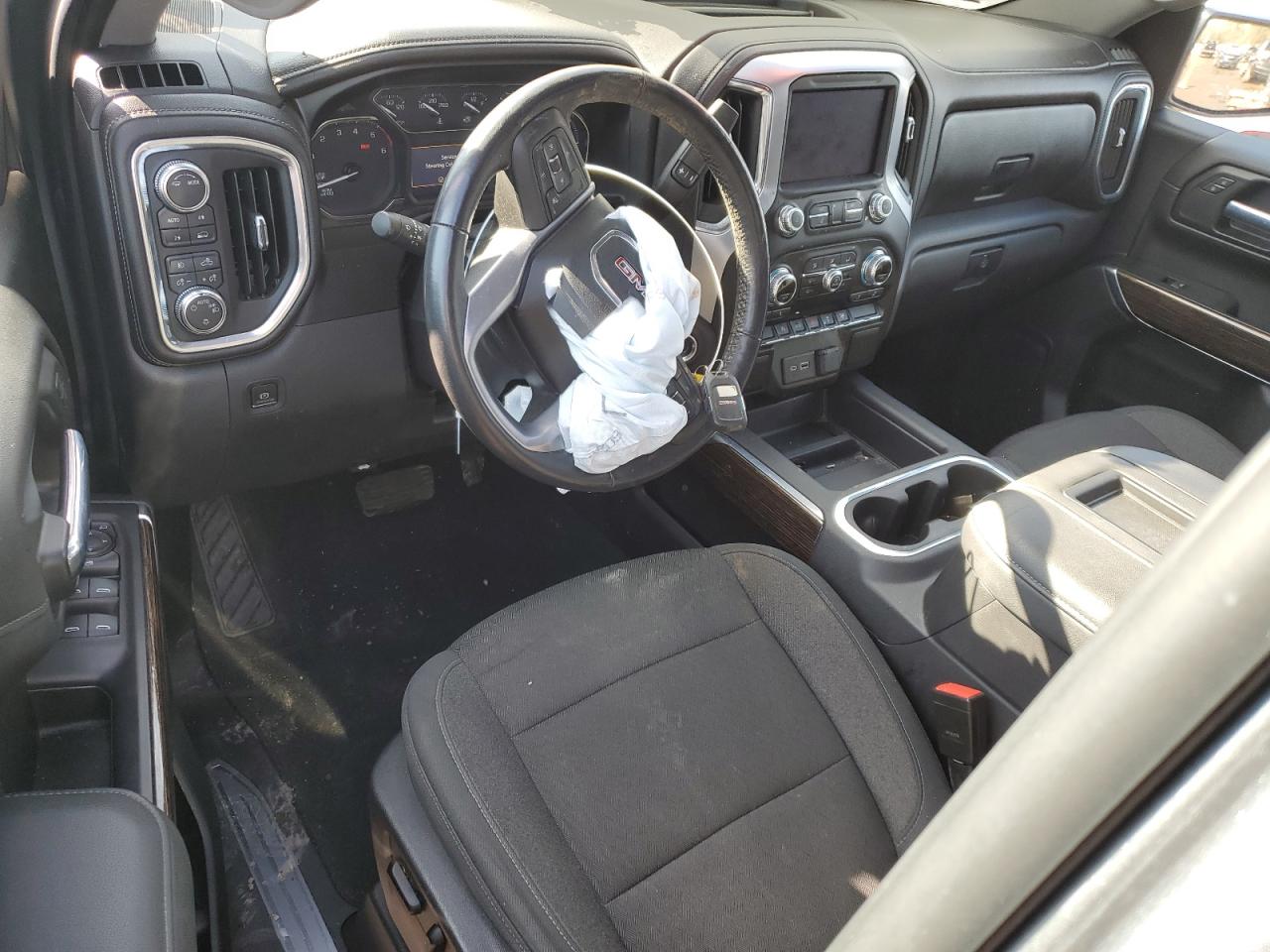 2021 GMC Sierra VIN 3GTU9CET7MG194863 Copart auction photo, front end damage thumbnail 8