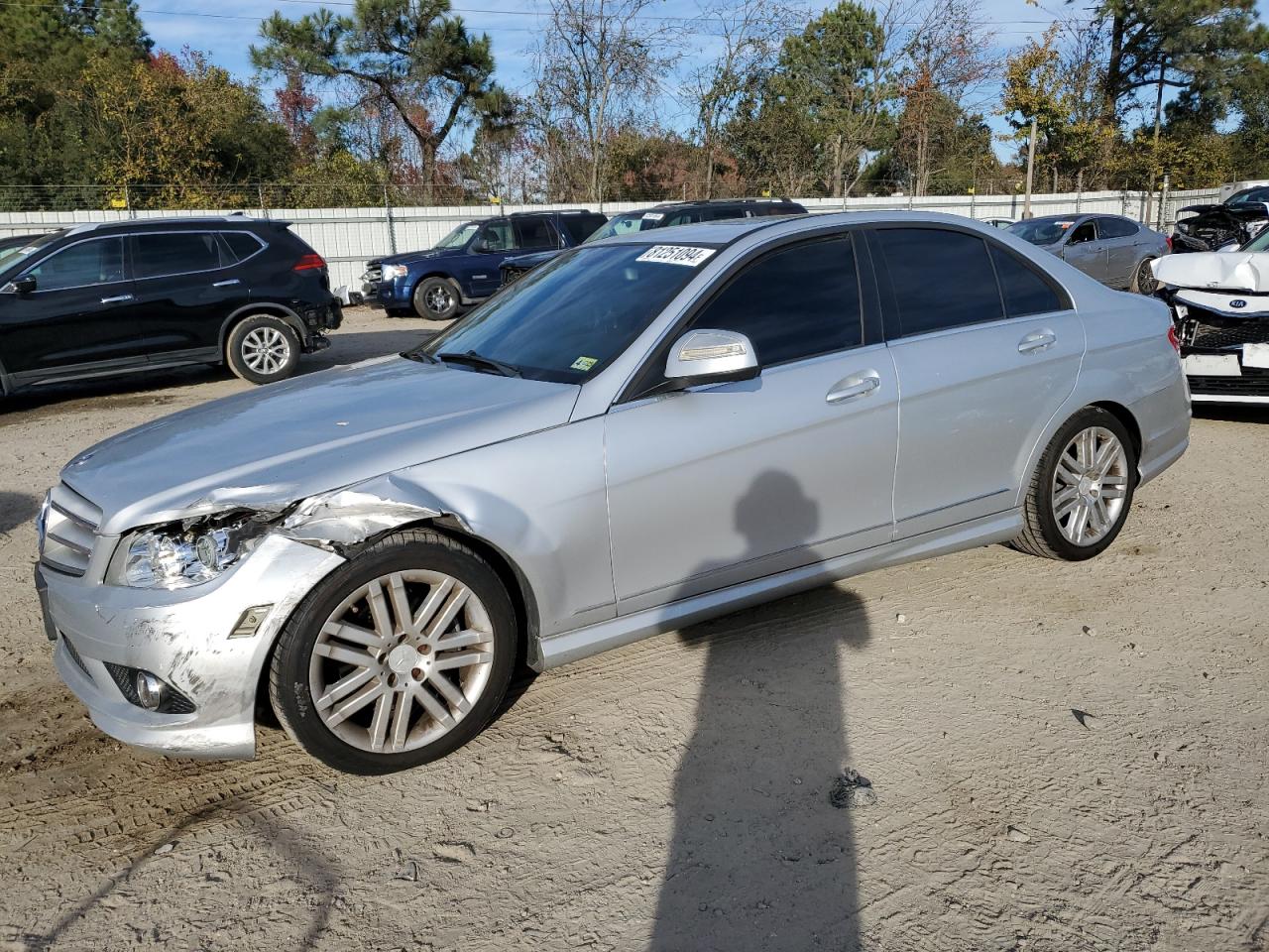 2009 Mercedes-Benz C-klasse VIN WDDGF81X29F205410
