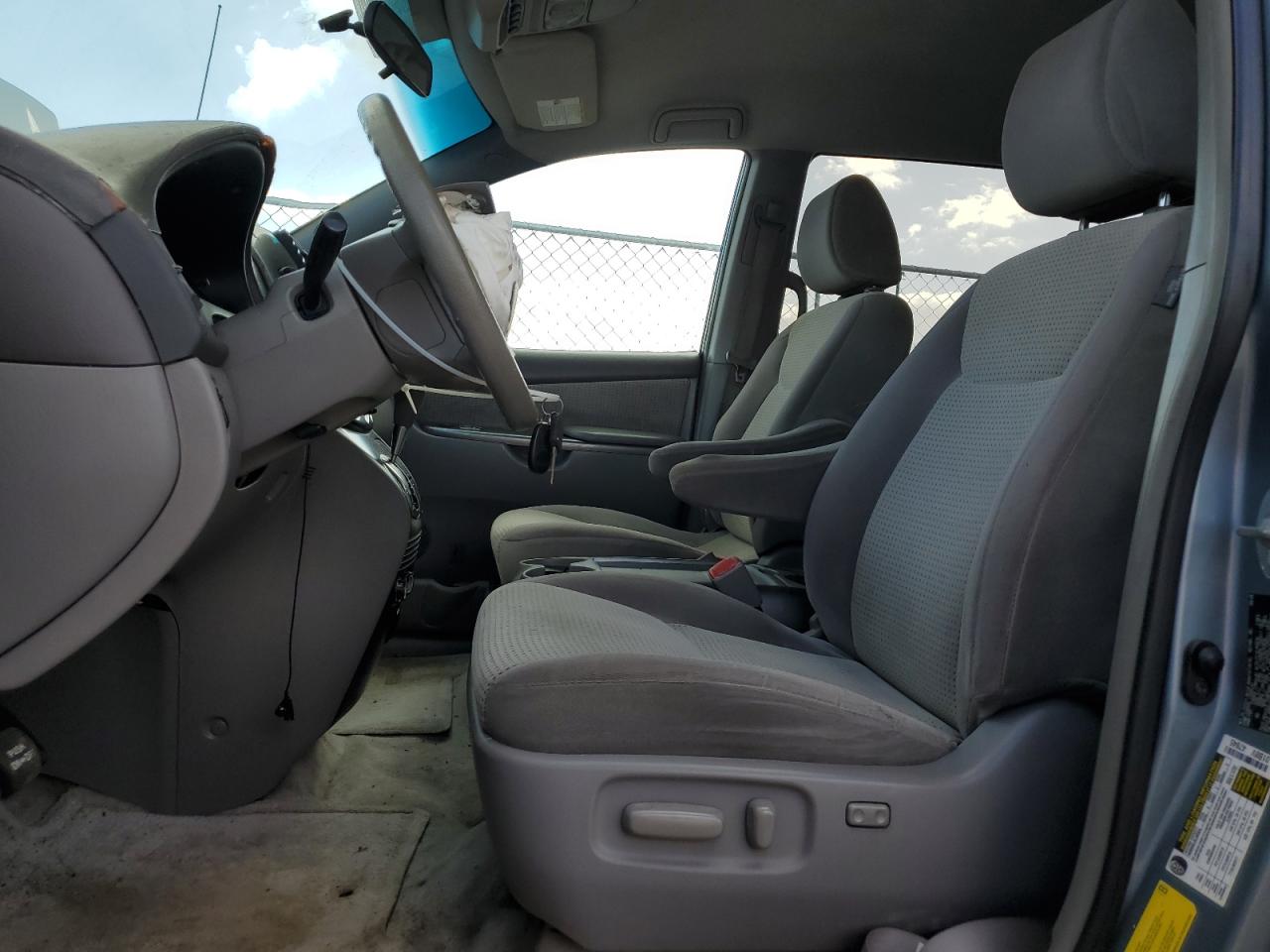 2009 Toyota Sienna VIN 5TDZK23C49S246207 Copart auction photo, front end / minor dent/scratches damage thumbnail 7