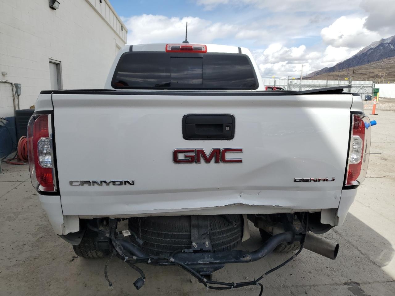 2018 GMC Canyon VIN 1GTP6EE12J1257877 Copart auction photo, rear end damage thumbnail 6