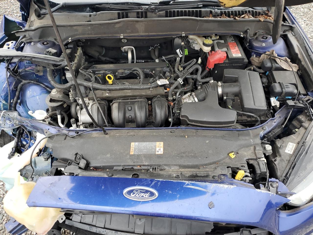 2016 Ford Fusion VIN 3FA6P0G7XGR231500 Copart auction photo, front end damage thumbnail 11