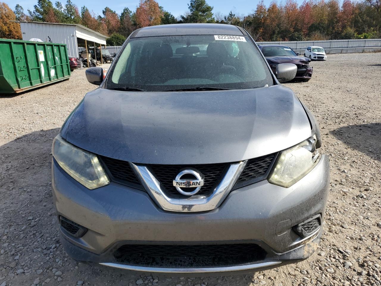 2016 Nissan Rogue VIN 5N1AT2MT4GC741686 Copart auction photo, side / front end damage thumbnail 5