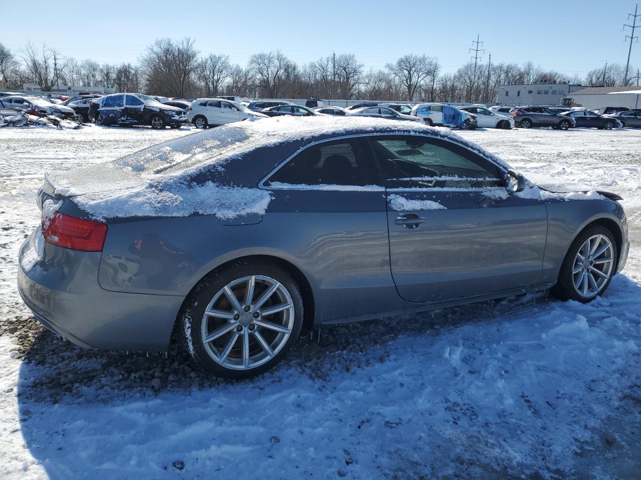 2016 Audi A5 VIN WAUM2AFRXGA036030 Copart auction photo, front end damage thumbnail 3
