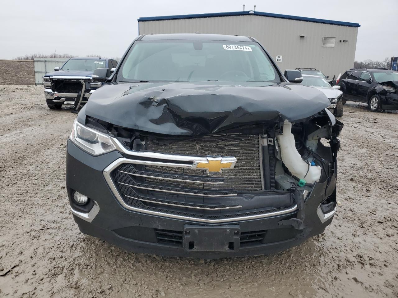 2020 Chevrolet Traverse VIN 1GNEVHKW4LJ255246 Copart auction photo, front end damage thumbnail 5