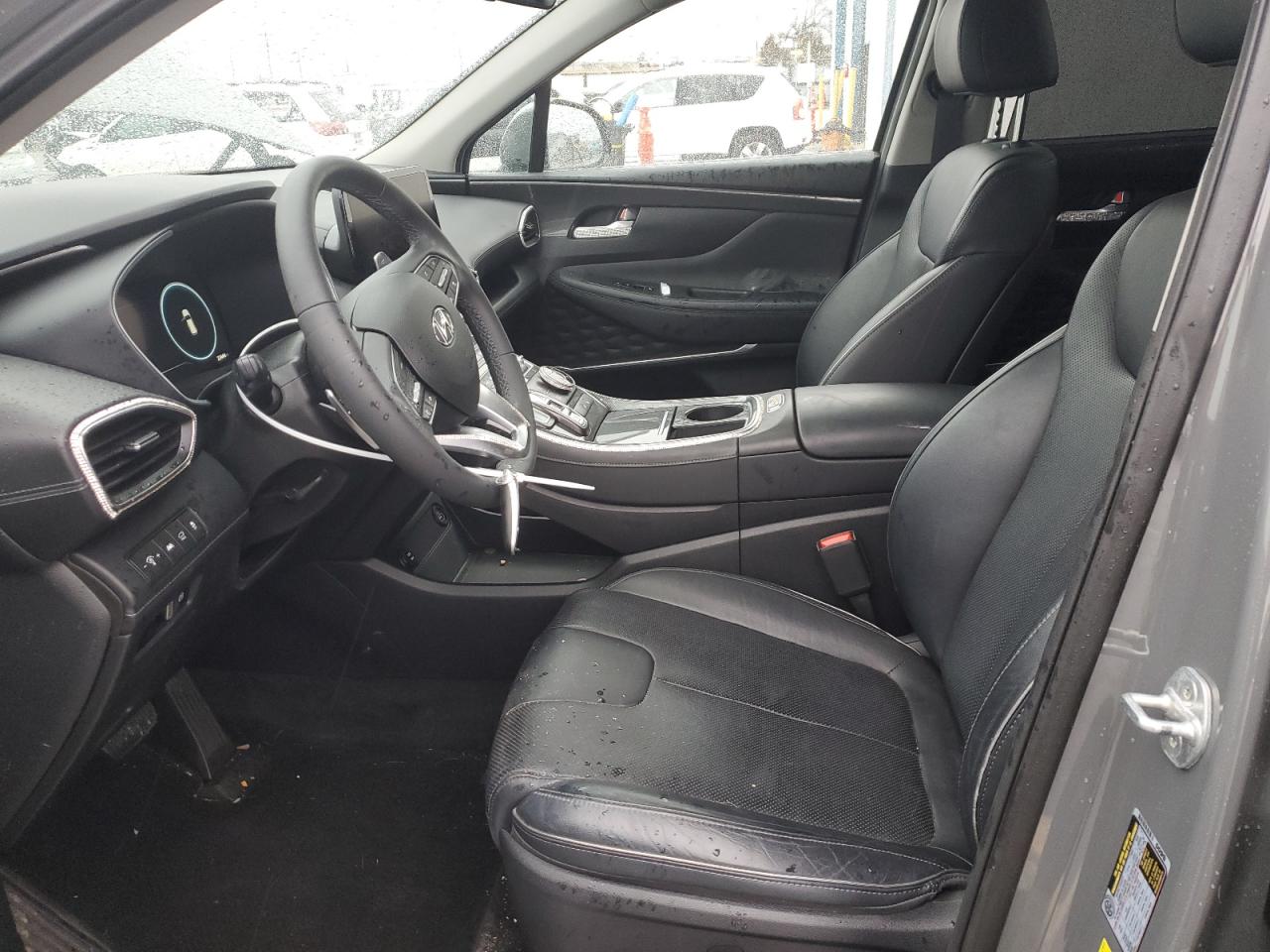 2021 Hyundai Santa Fe VIN 5NMS3DAJ2MH309375 Copart auction photo, rear end / undercarriage damage thumbnail 7