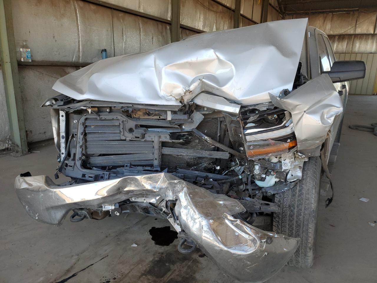 2017 Chevrolet Silverado VIN 1GCRCPEC1HZ168635 Copart auction photo, front end damage thumbnail 9