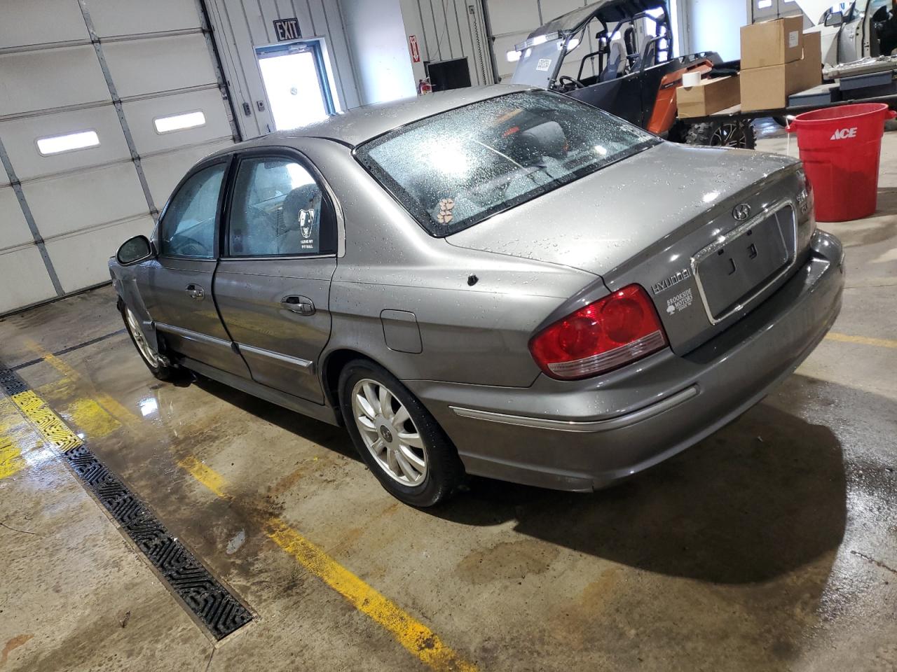 2003 Hyundai Sonata VIN KMHWF35H43A833402 Copart auction photo, front end damage thumbnail 2