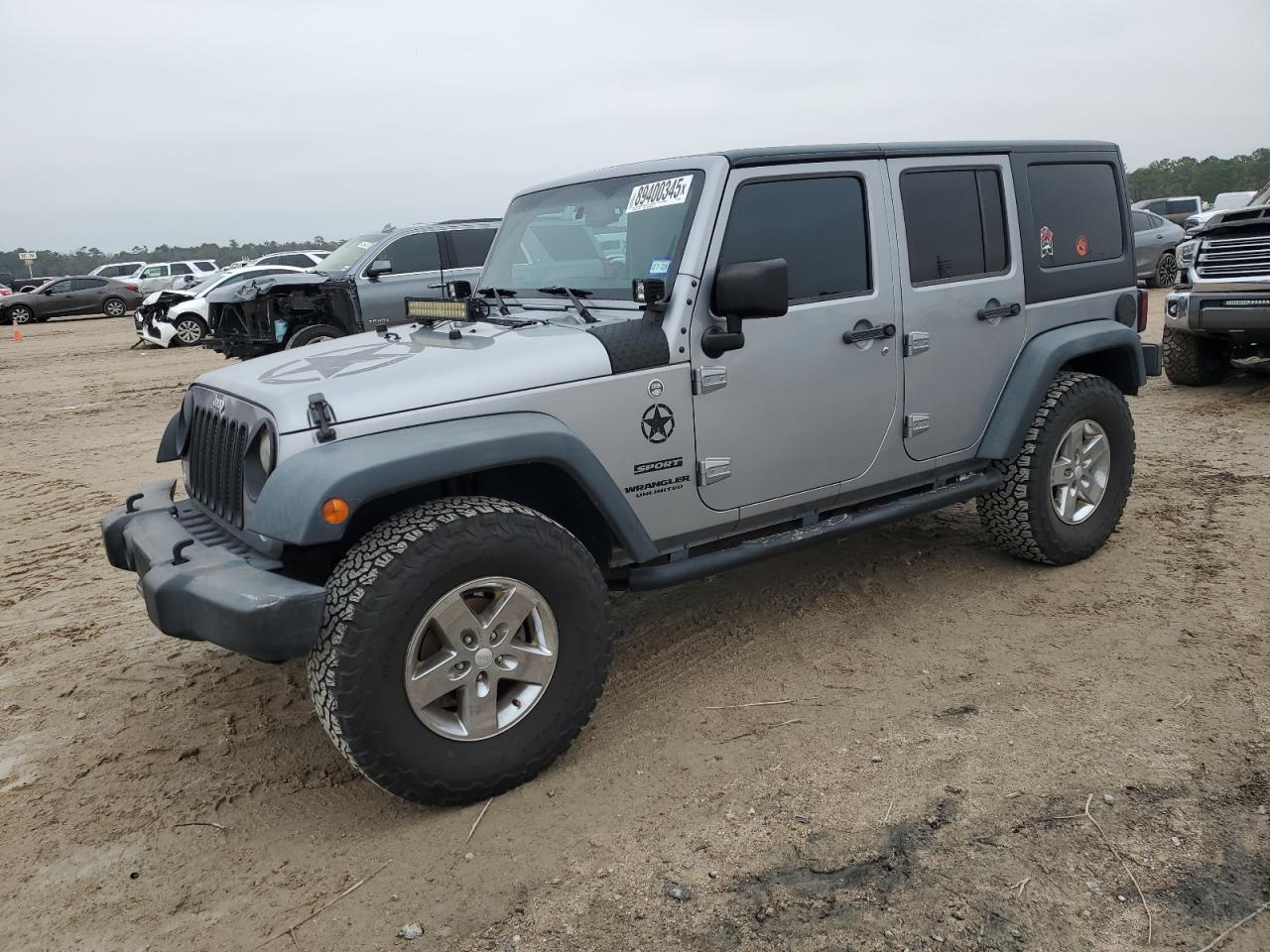 2014 Jeep Wrangler VIN 1C4HJWDG5EL318972