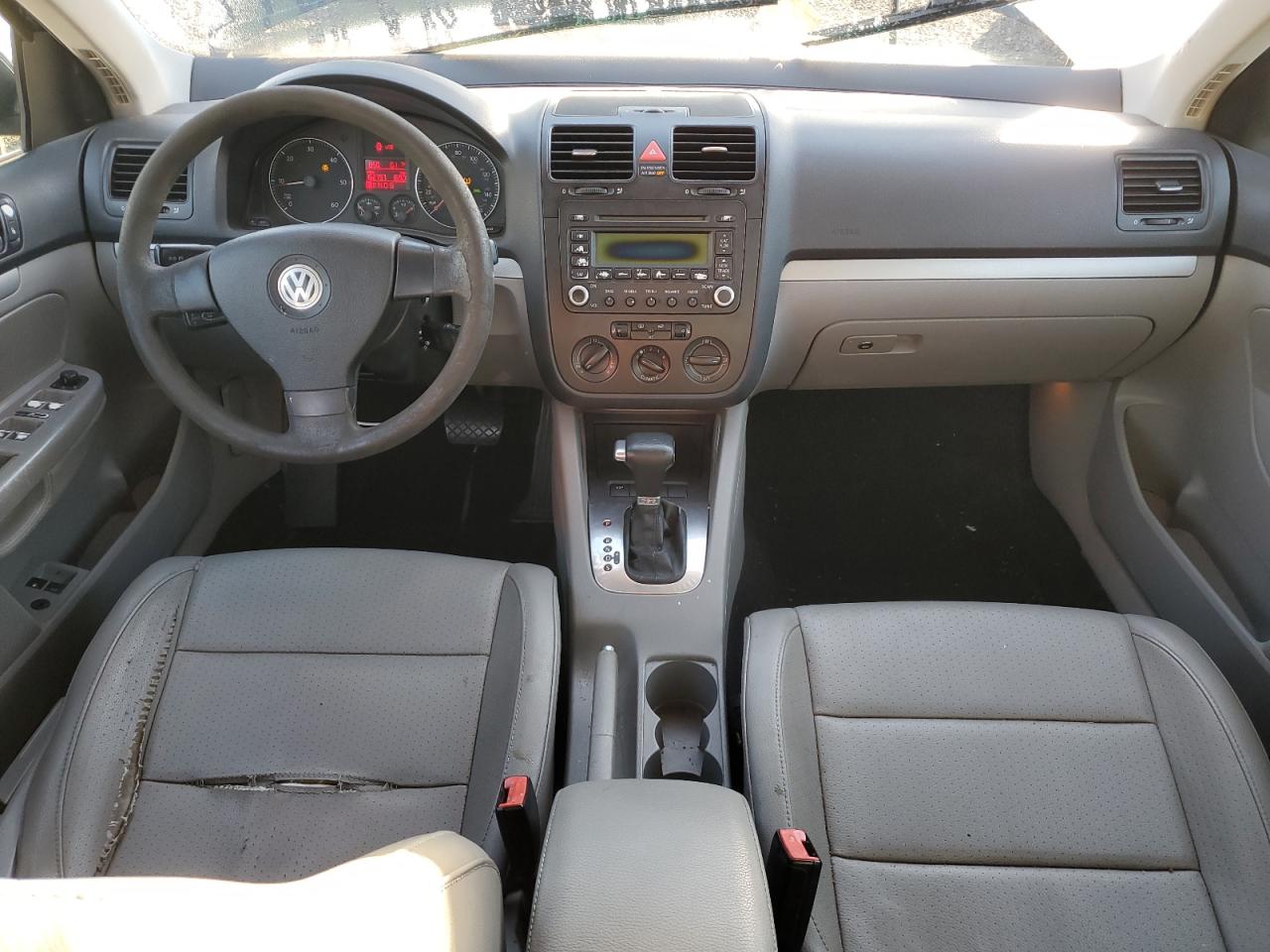 2006 Volkswagen Jetta VIN 3VWST81K66M004684 Copart auction photo, rear end / front end damage thumbnail 8