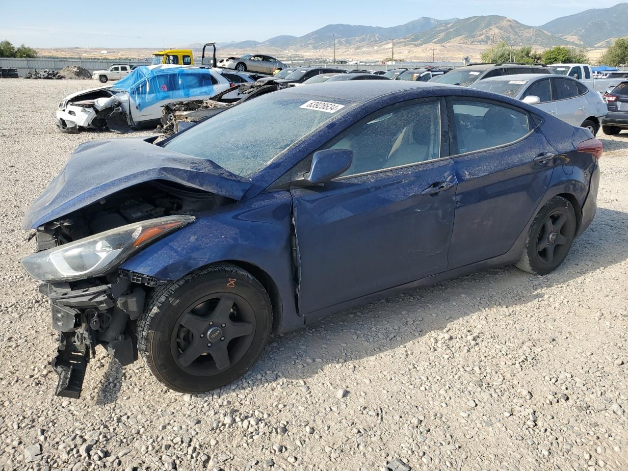 2016 Hyundai Elantra VIN 5NPDH4AE2GH685482