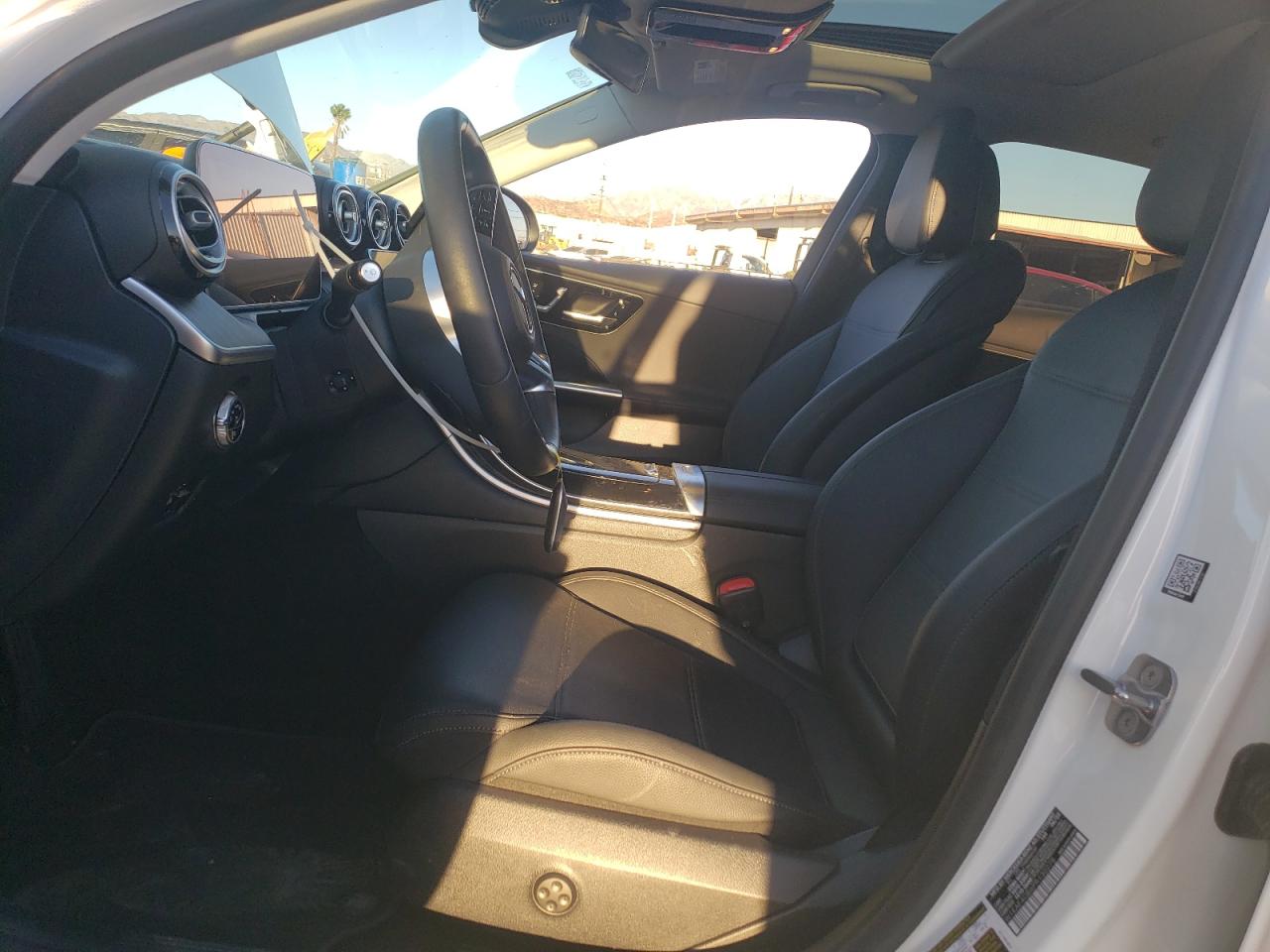 2023 Mercedes-Benz C-klasse VIN W1KAF4GB6PR130278 Copart auction photo, front end damage thumbnail 7