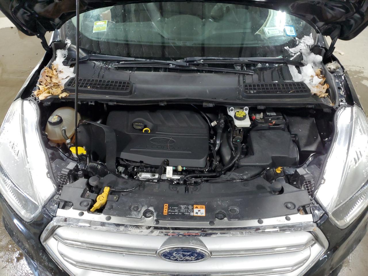 2017 Ford Escape VIN 1FMCU9GD6HUD99477 Copart auction photo, side damage thumbnail 12