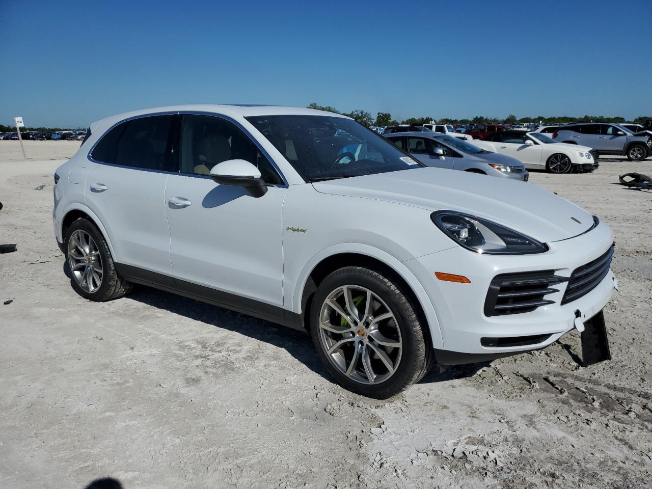 2020 Porsche Cayenne VIN WP1AE2AY8LDA22801 Copart auction photo, front end damage thumbnail 4