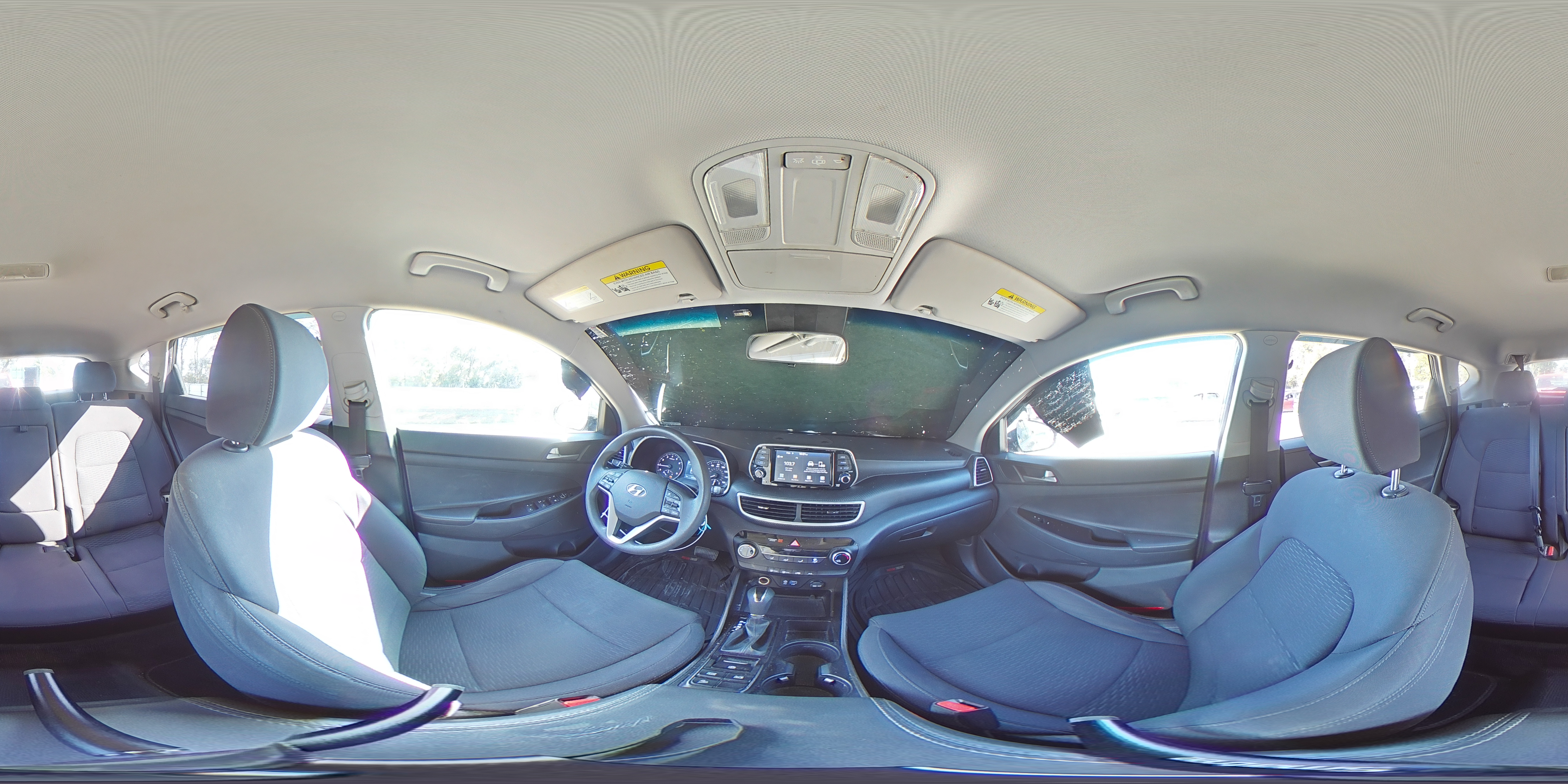 2019 Hyundai Tucson VIN KM8J2CA40KU913219 Copart auction photo, rear end damage thumbnail 16