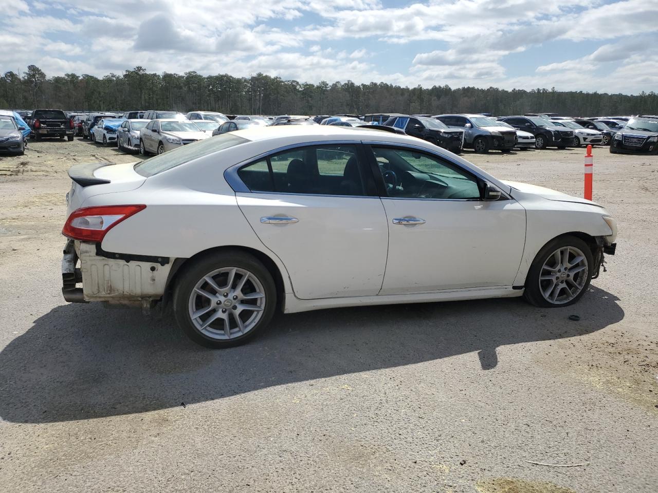 2009 Nissan Maxima VIN 1N4AA51E99C840546 Copart auction photo, front end / rear end damage thumbnail 3