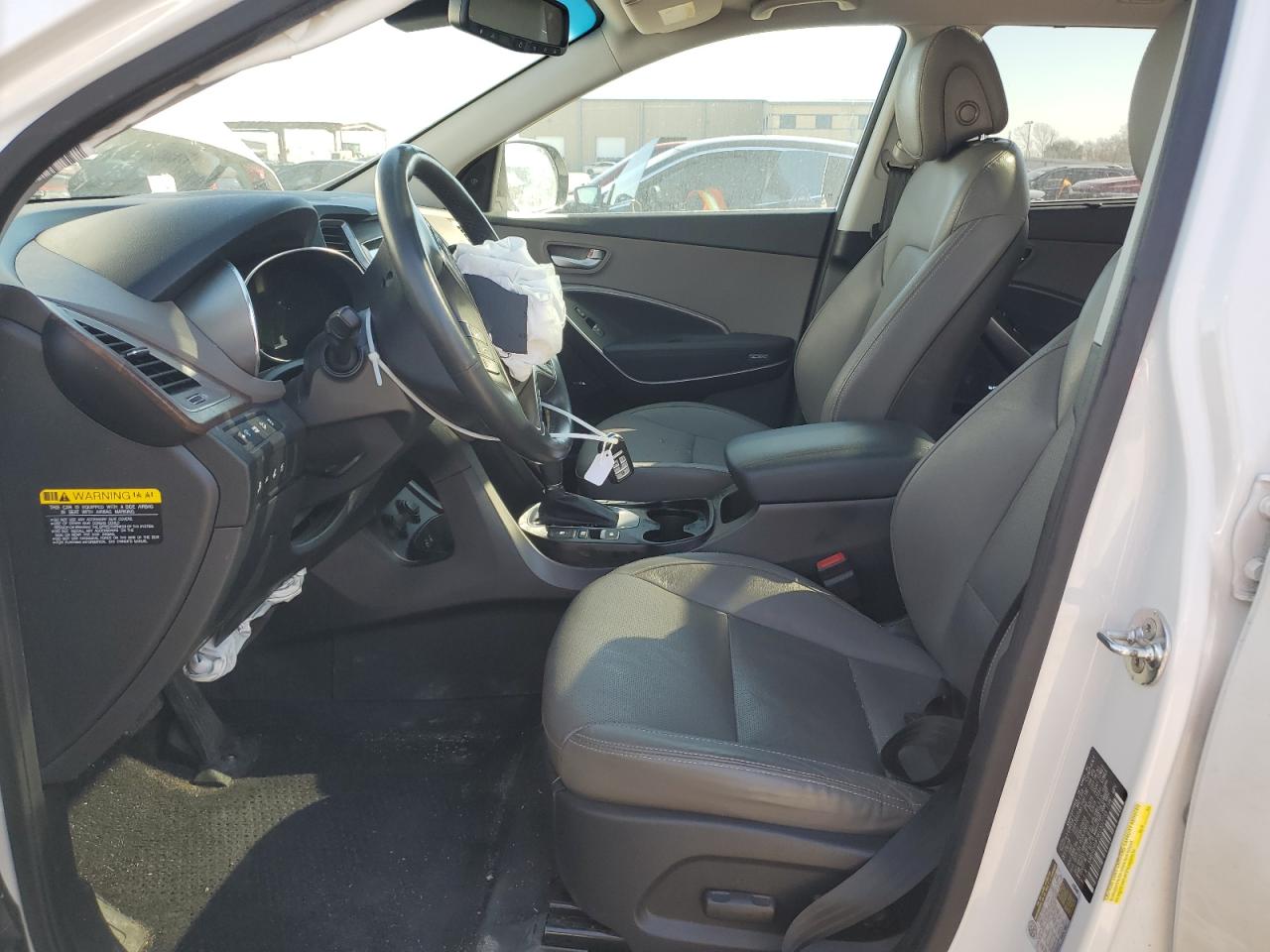 2019 Hyundai Santa Fe VIN KM8SR4HF5KU307735 Copart auction photo, front end / hail damage thumbnail 7