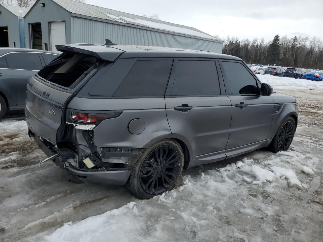 2016 Land Rover Range Rover VIN SALWR2KF4GA635149 Copart auction photo, rear end / undercarriage damage thumbnail 3
