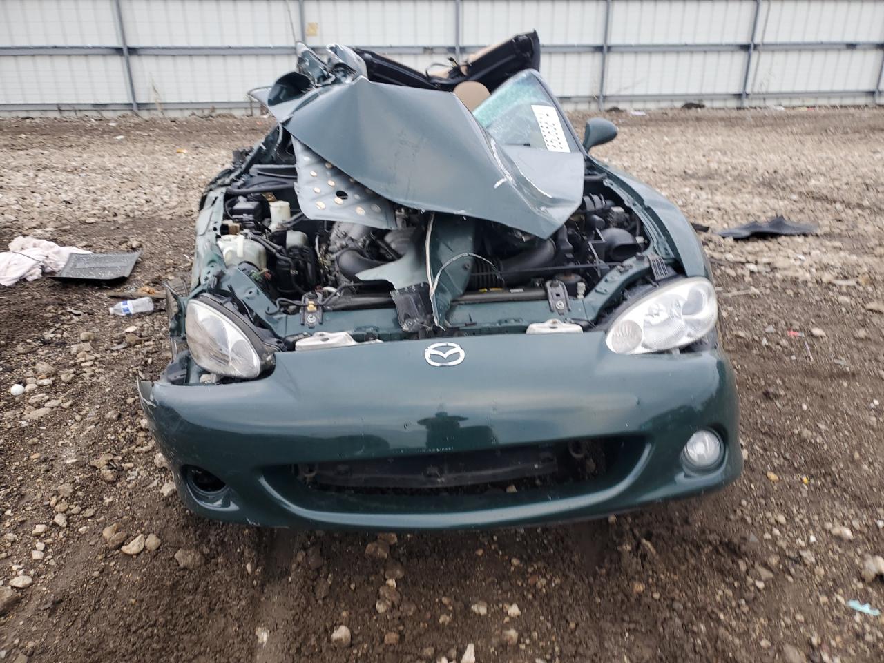 2001 Mazda MX-5 VIN JM1NB353110211925 Copart auction photo, all over damage thumbnail 5