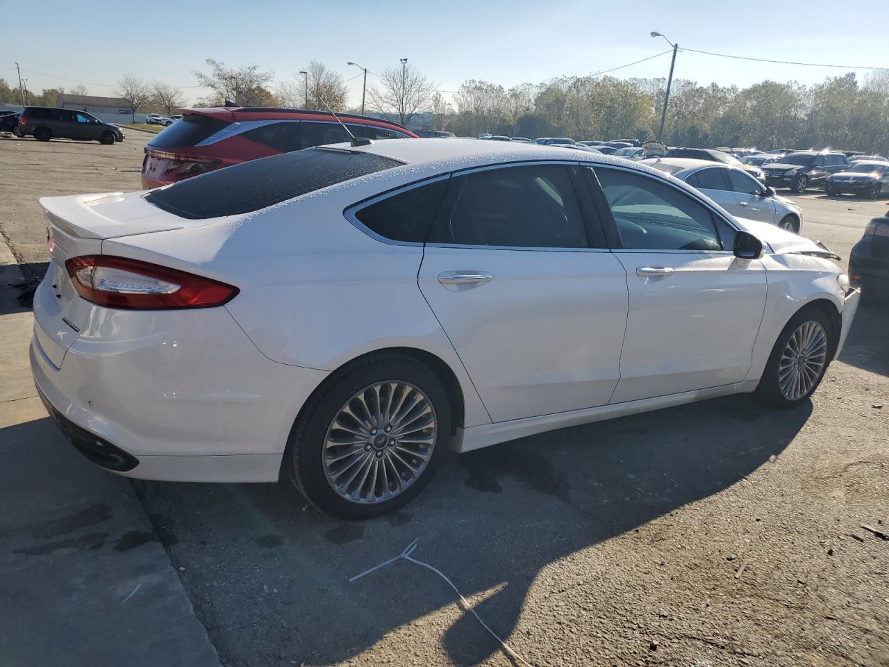 2013 Ford Fusion VIN 3FA6P0K94DR384300 Copart auction photo, front end damage thumbnail 3