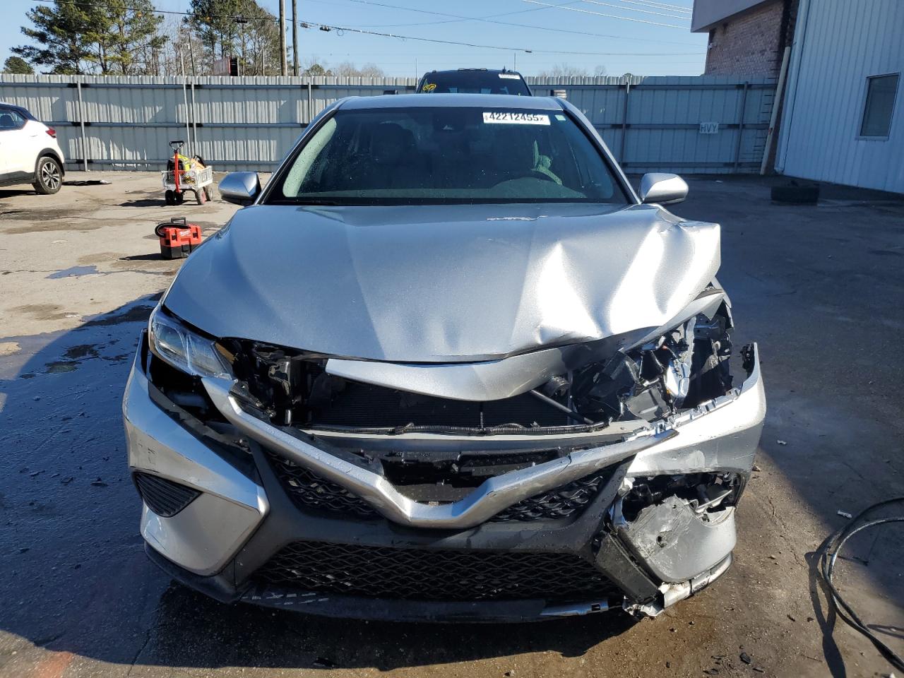 2020 Toyota Camry VIN 4T1G11AK1LU509069 Copart auction photo, front end damage thumbnail 5