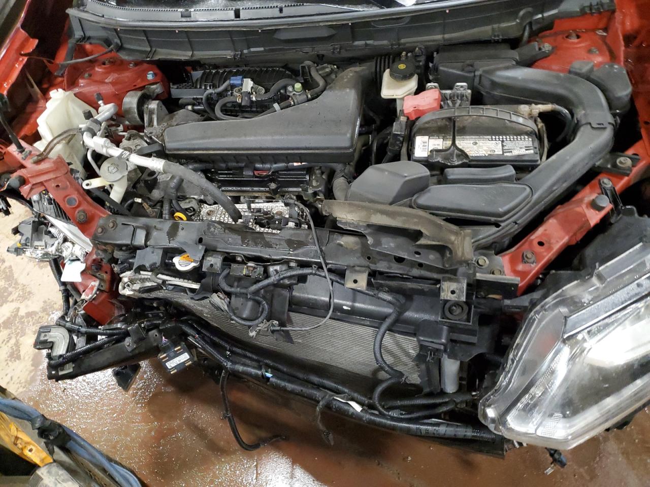 2016 Nissan Rogue VIN 5N1AT2MV4GC916228 Copart auction photo, front end damage thumbnail 12