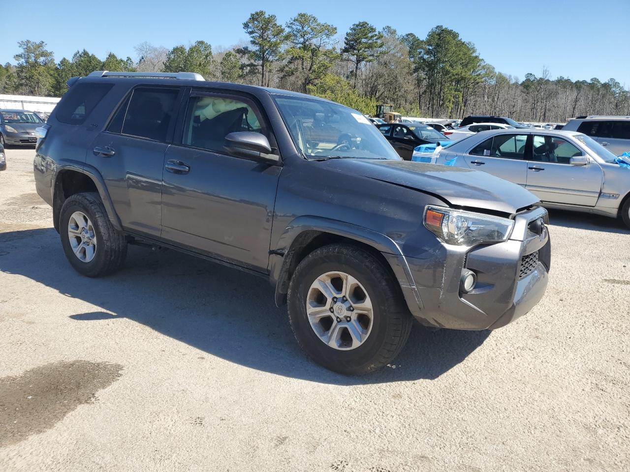 2018 Toyota 4Runner VIN JTEZU5JRXJ5165737 Copart auction photo, all over damage thumbnail 4