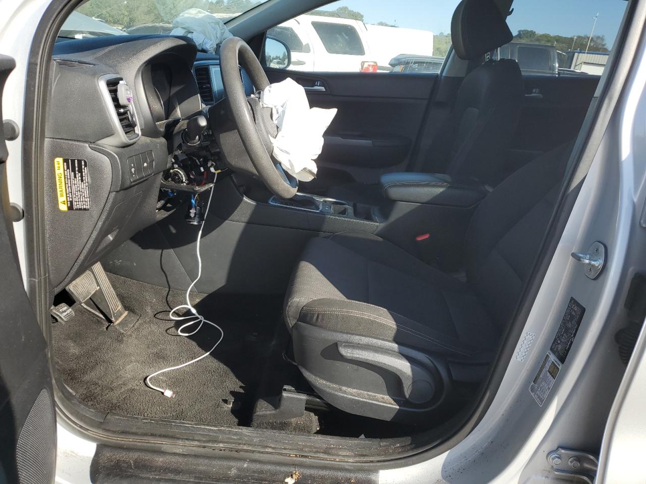 2021 KIA Sportage VIN KNDPM3AC7M7864702 Copart auction photo, front end damage thumbnail 7