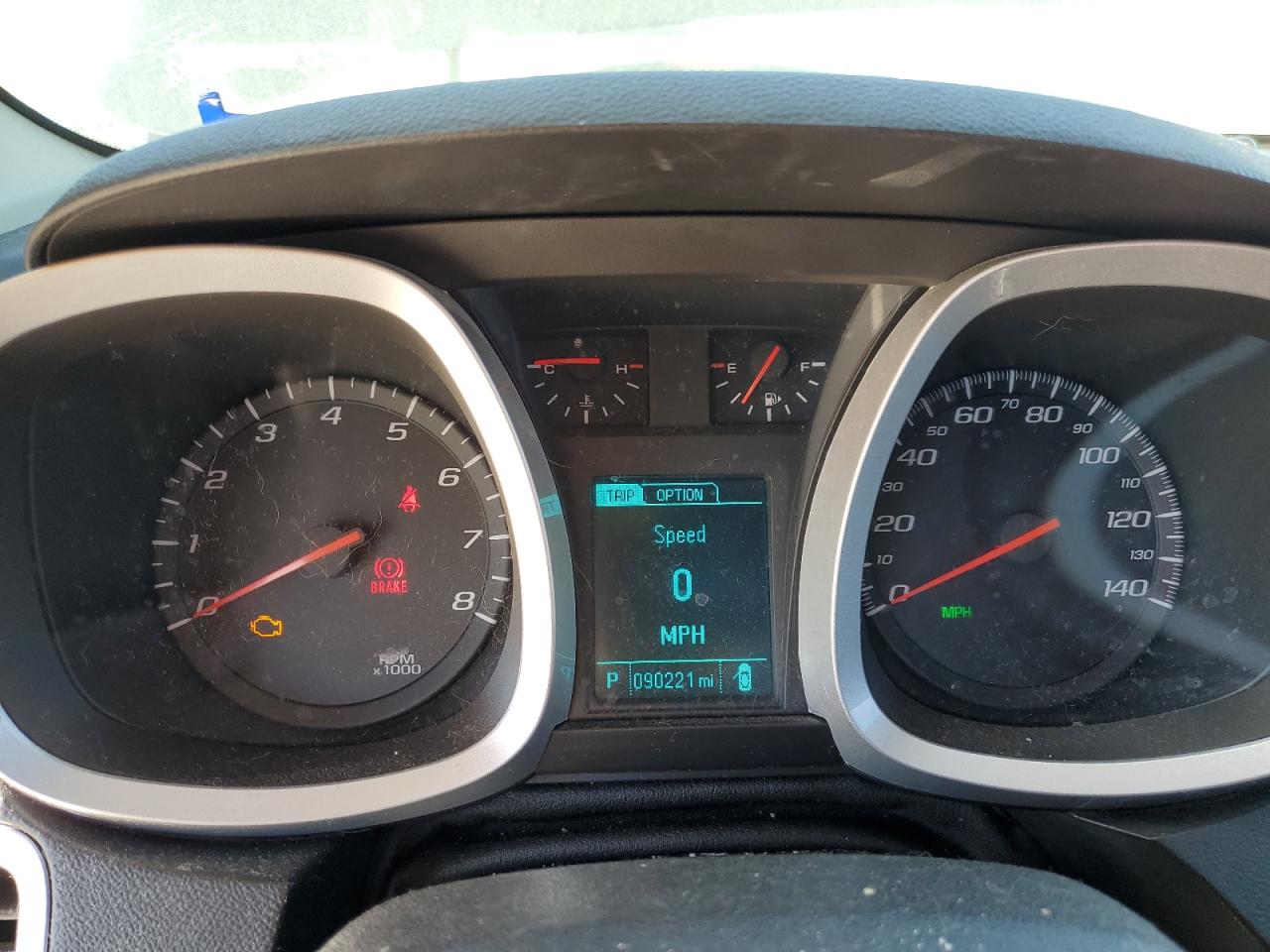 2016 Chevrolet Equinox VIN 2GNALCEK8G1156039 Copart auction photo, mechanical / minor dent/scratches damage thumbnail 9
