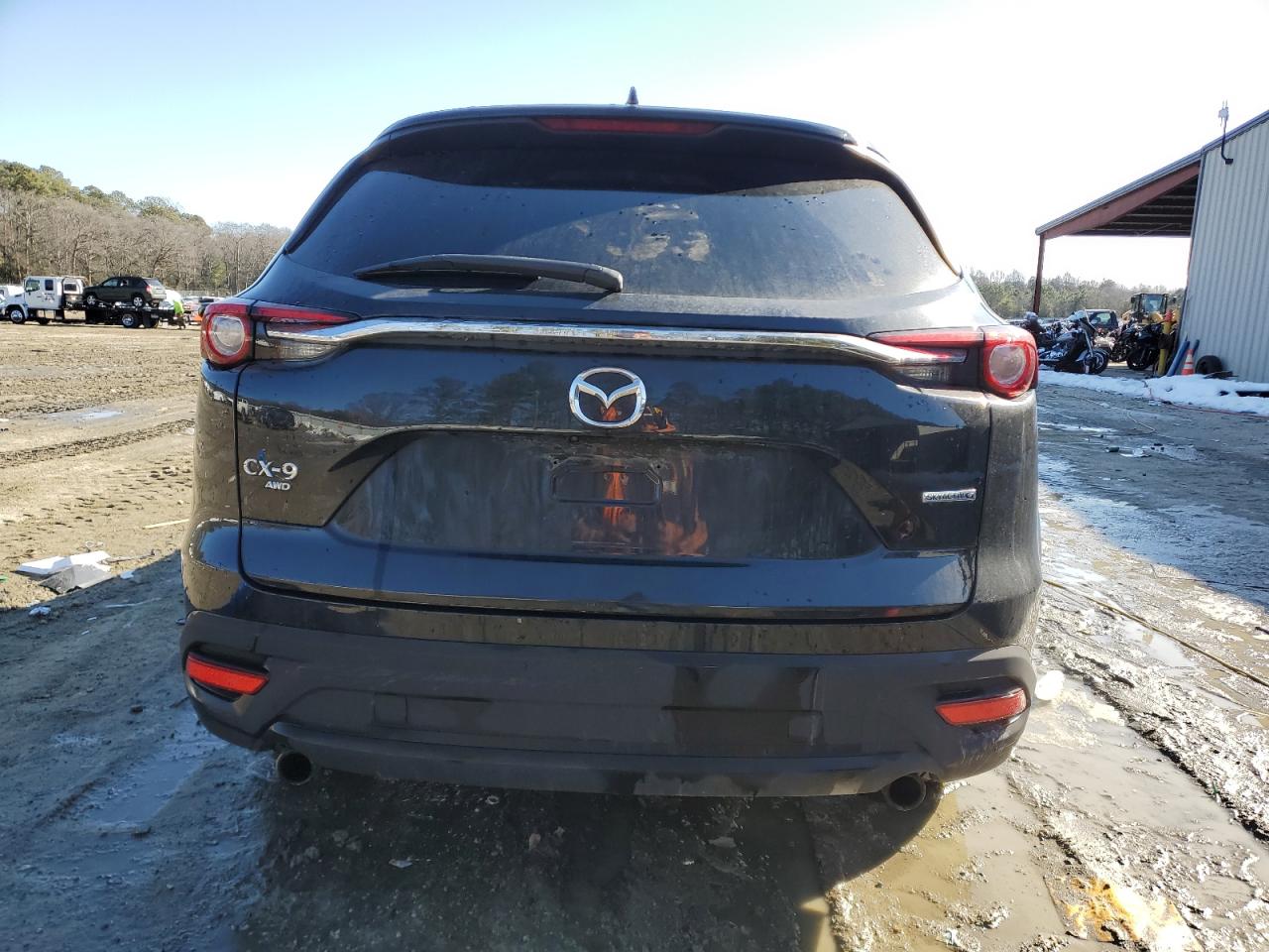 2020 Mazda CX-9 VIN JM3TCBBY3L0418714 Copart auction photo, front end / side damage thumbnail 6